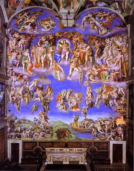 michelangelo - Michelangelo - The Last Judgment.JPG
