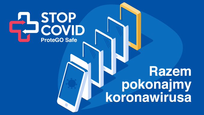 CORONAVIRUS - Pobierz aplikację STOP COVID - ProteGO Safe i razem pokonajmy koronawirusa.jpg