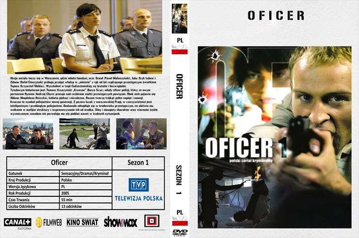 Okładki DVD Polskie Filmy i Seriale - Oficer-Sezon-1.gif