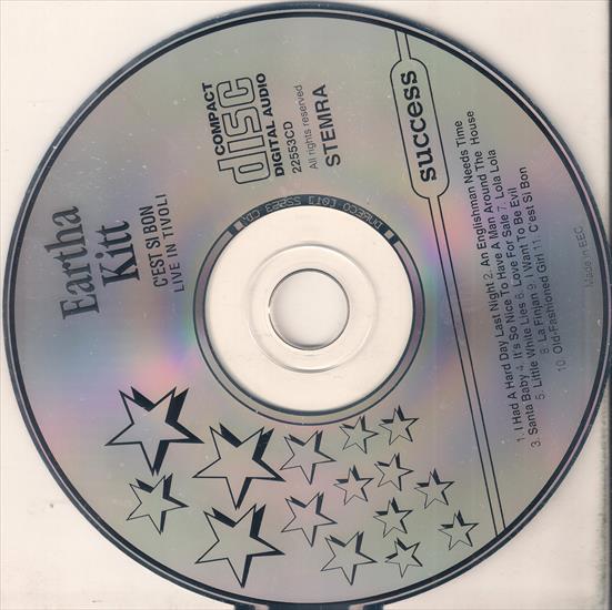 Cest Si Bon - Live In Tivoli CD, 1991 - płyta.jpg
