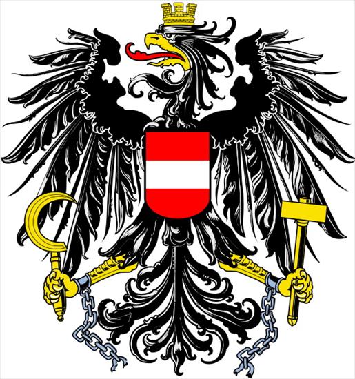 godła, herby państw - Herb Austrii.jpg