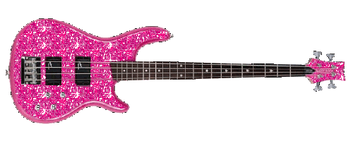 Gify muzyczne - pinkguitar.gif