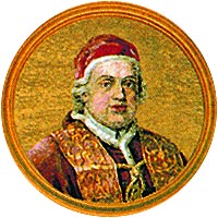 Poczet  Papieży - Klemens XIII 6 VII 1758 - 2 II 1769.jpg